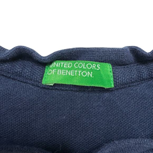 UNITED COLORS OF BENETTON Pique Cotton Multi Stripe Short Sleeve Tee Size 2Y - Picture 3 of 4